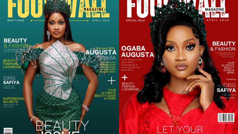 Augusta Ogaba Graces The Cover of Our April 2025 Special Issue