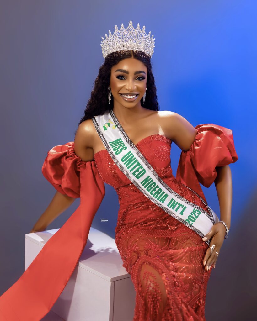 Queen Shofolu Gbeminiyi Crowned As Miss United Nigeria International 2025