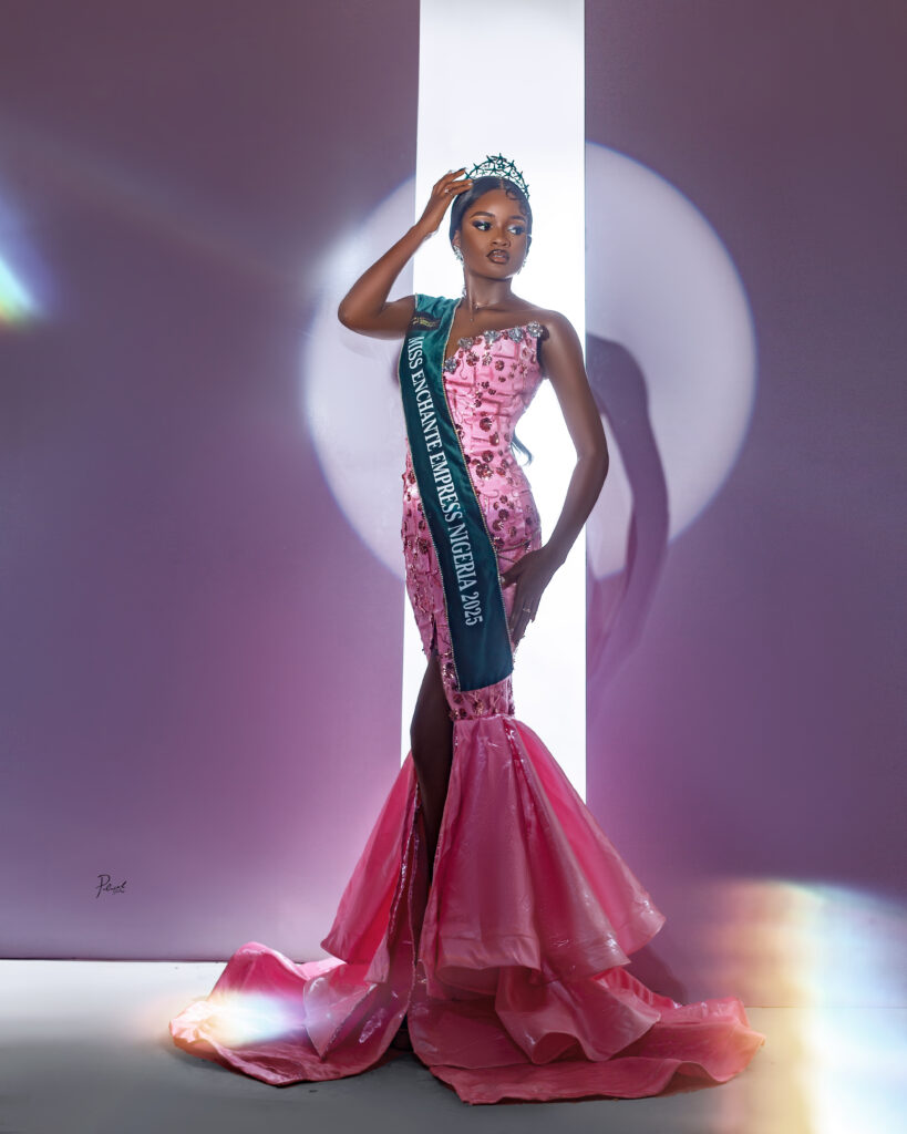 Inside the Crown: Ndifon Calista Ekiabo, Miss Enchante Empress Nigeria, Reveals Her Winning Path EN 0081 - Fourwall Magazine