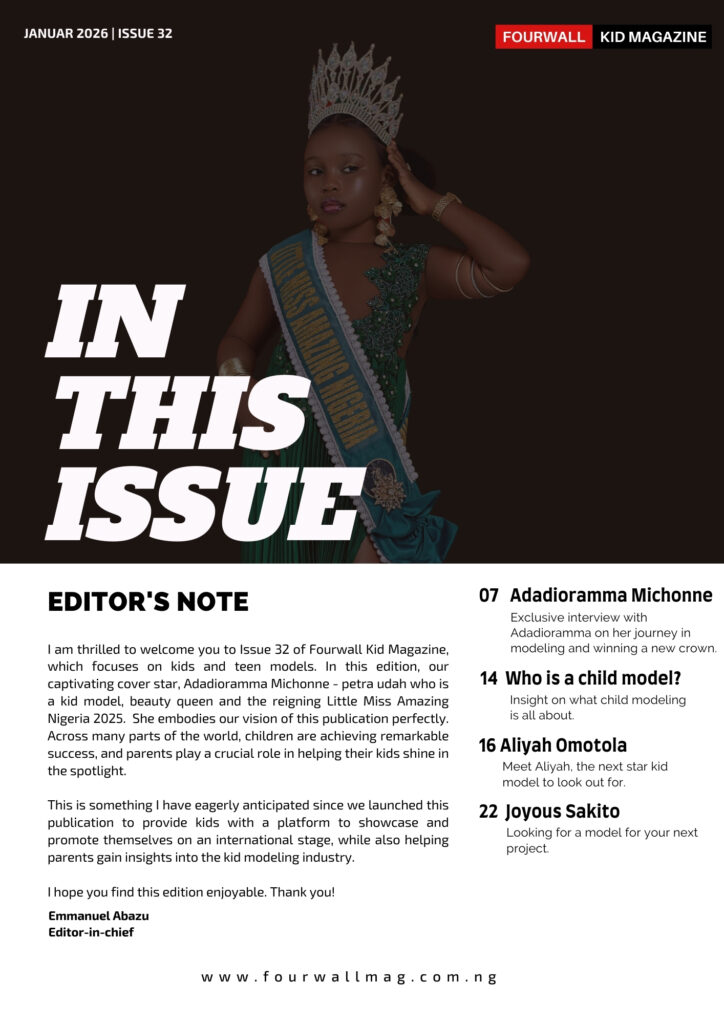 Adadioramma Michonne Graces Fourwall Kid Magazine January 2026 Edition 2 - Fourwall Magazine