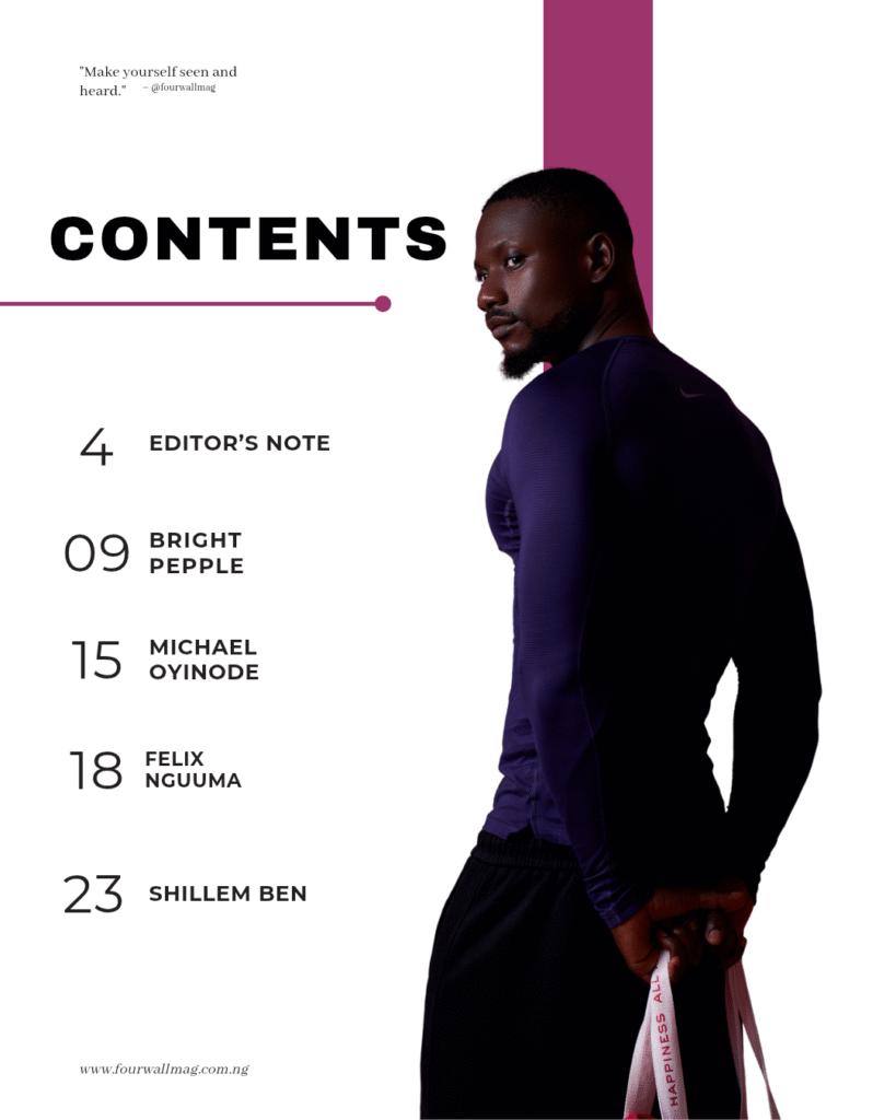 Fourwall Special Issue: Bright Bethel Pepple Graces The December 2025 Cover Copy of December 2025 Special Issue 20251219 123927 0002 - Fourwall Magazine