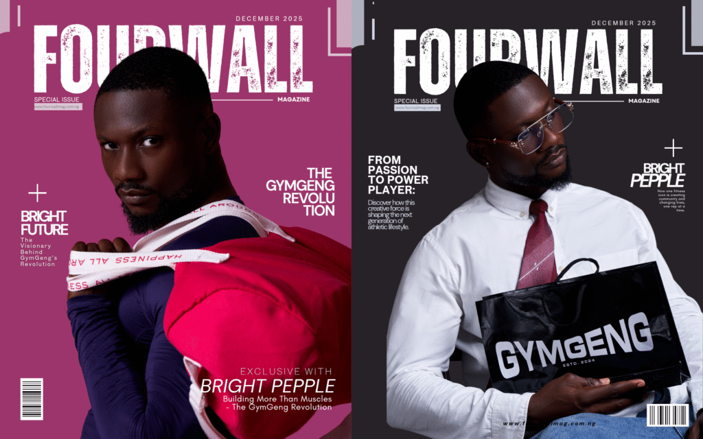 Fourwall Special Issue: Bright Bethel Pepple Graces The December 2025 Cover Merged image - Fourwall Magazine