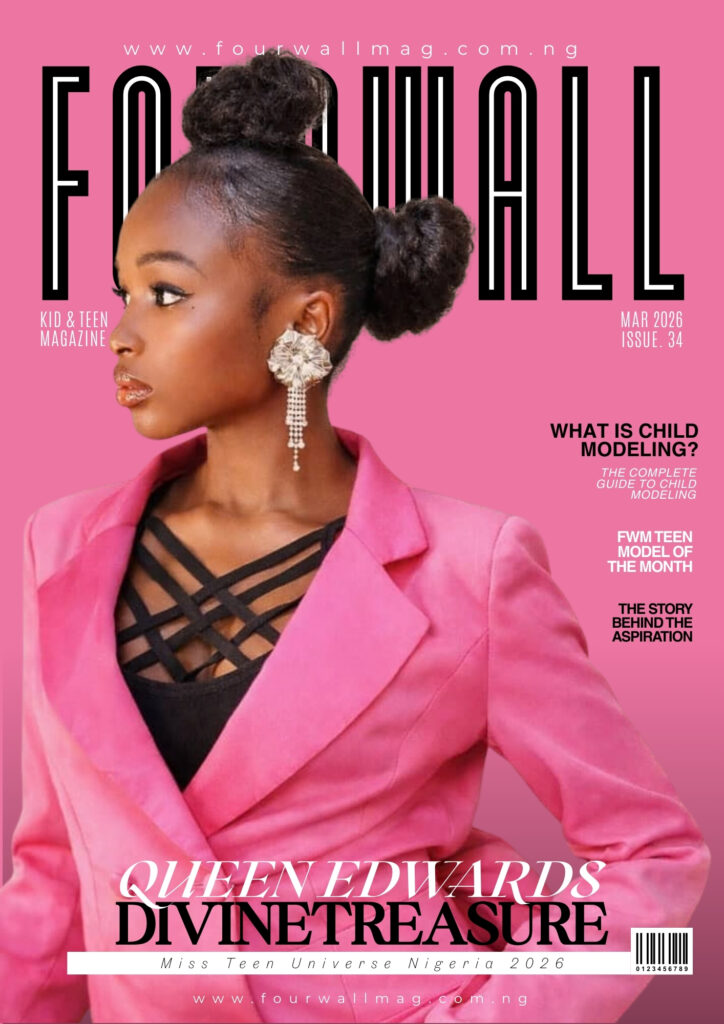 Queen Divinetreasure Oghogho Edwards Graces Fourwall Teen Magazine March 2026 Edition 1 - Fourwall Magazine