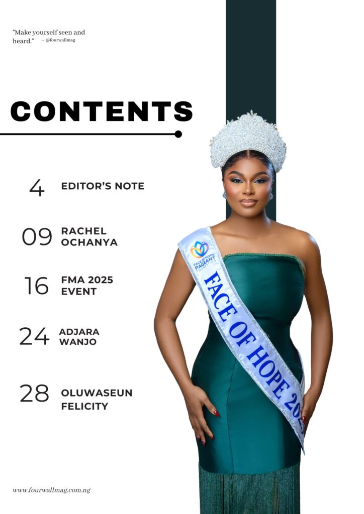 Fourwall Special Issue: Queen Rachel Ochanya Graces The March 2026 Cover 3 - Fourwall Magazine