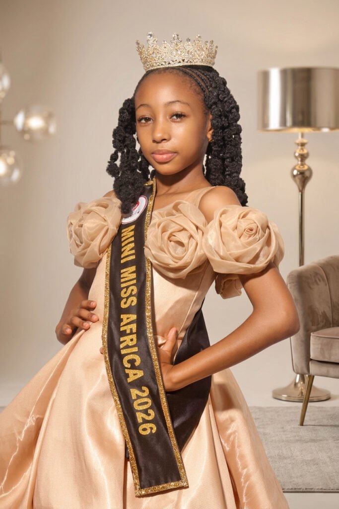 The New Face Of Africa: Janine Nneoma Obasi Crowned Mini Miss Africa 2026, Taking Nigerian Excellence Global. 1776694182838 - Fourwall Magazine